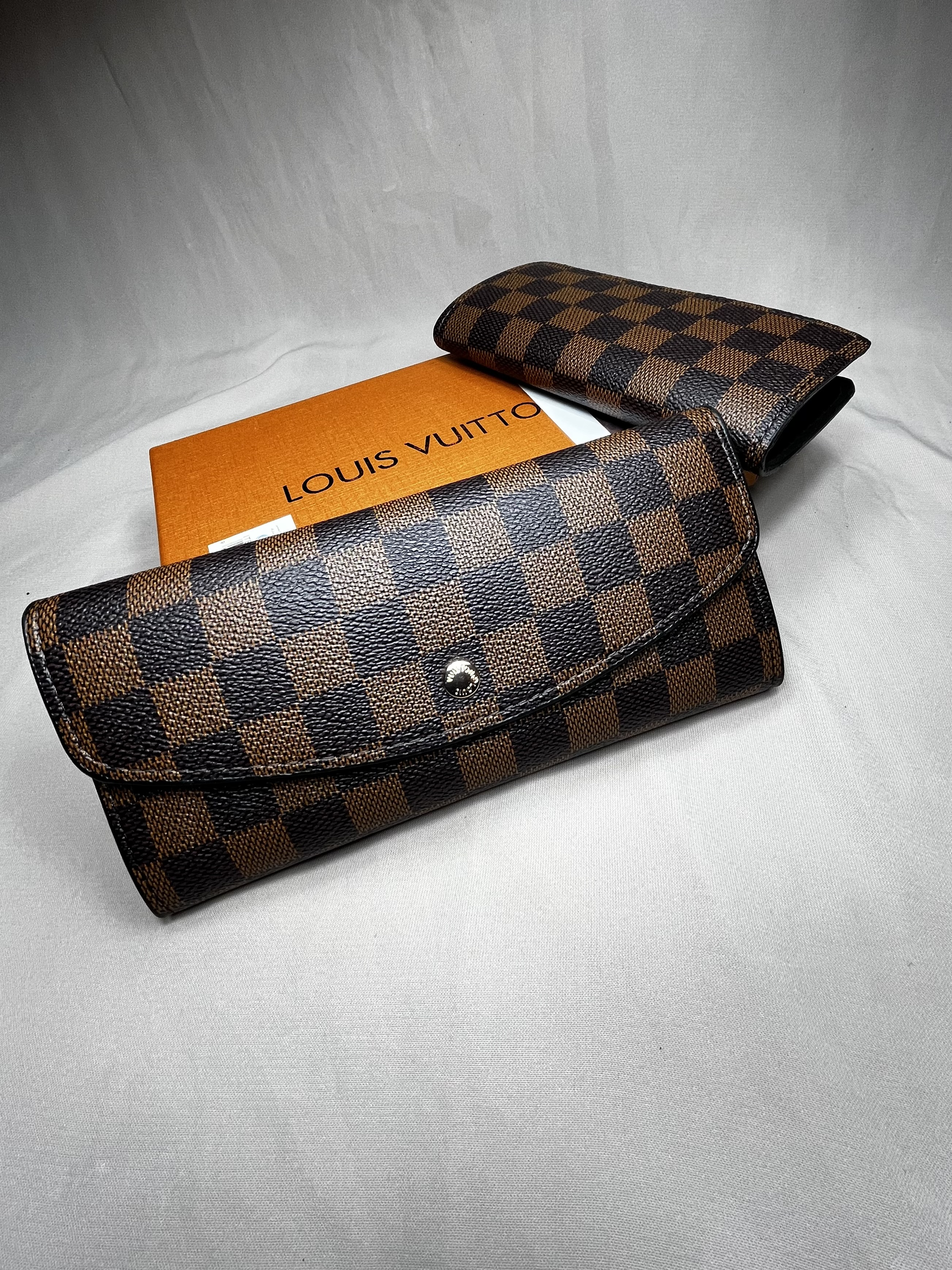porte-monnaie LV Damier style